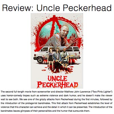 Review: Uncle Peckerhead